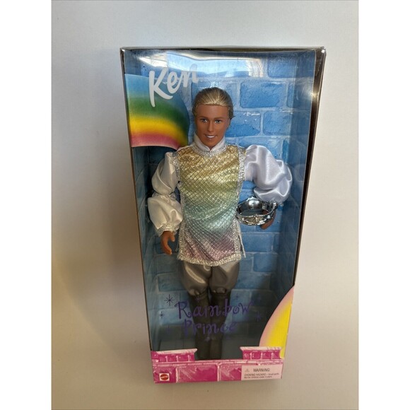 1999 Mattel Rainbow Prince Ken Doll #26359 NIB - Picture 1 of 5